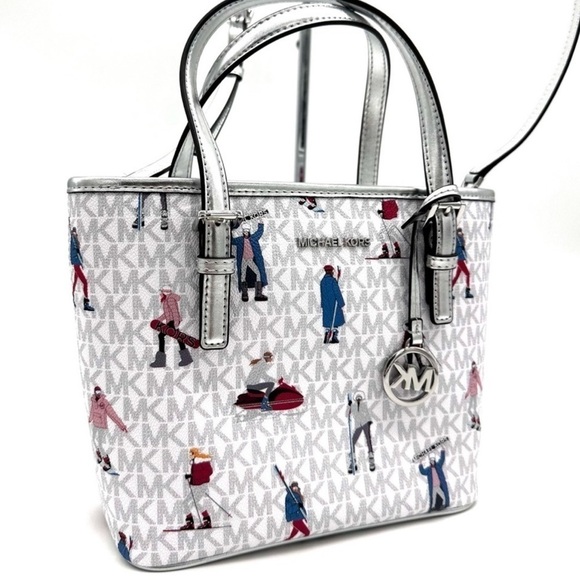 Michael Kors XS Girls Jet Set Saffiano Travel Bag (NWT) - Picture 1 of 11